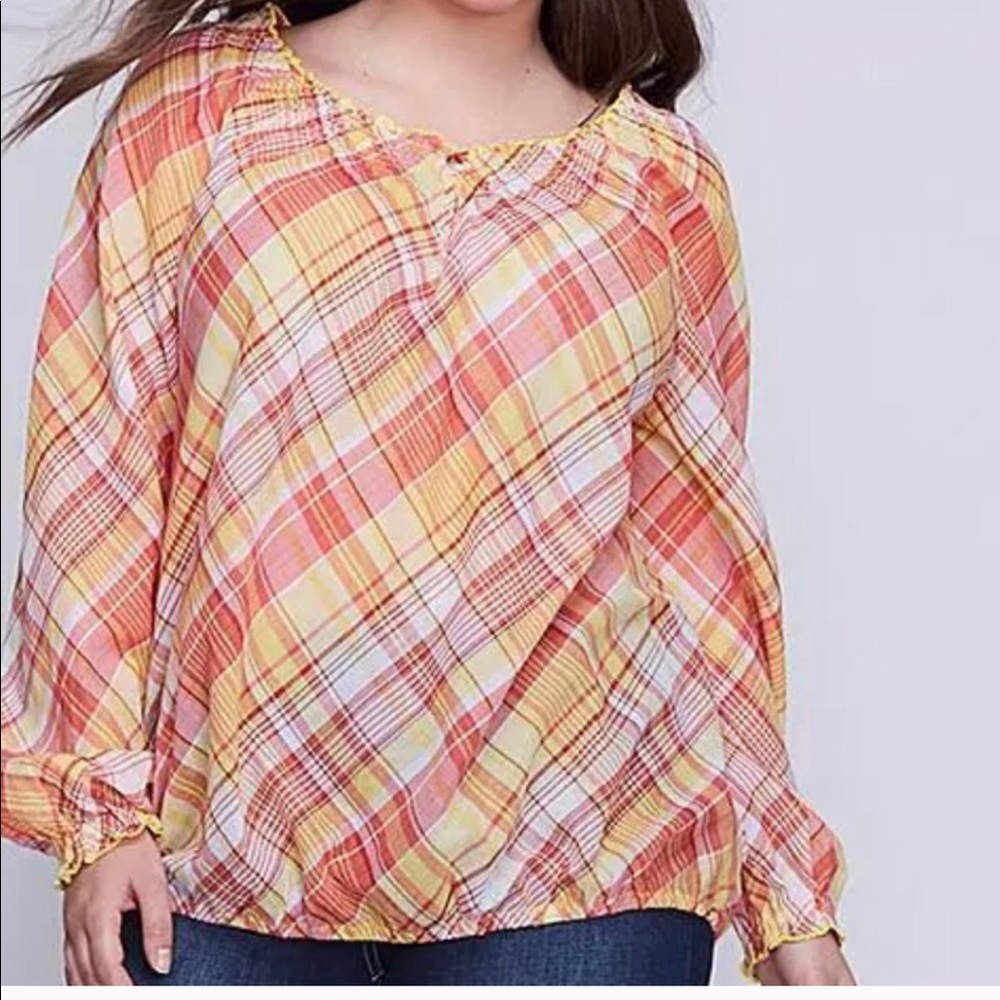 Lane Bryant blouse 🌼🌼🌼🌼